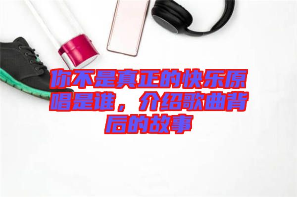 你不是真正的快樂(lè)原唱是誰(shuí)，介紹歌曲背后的故事