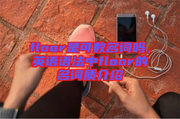 floor是可數(shù)名詞嗎，英語語法中floor的名詞質介紹