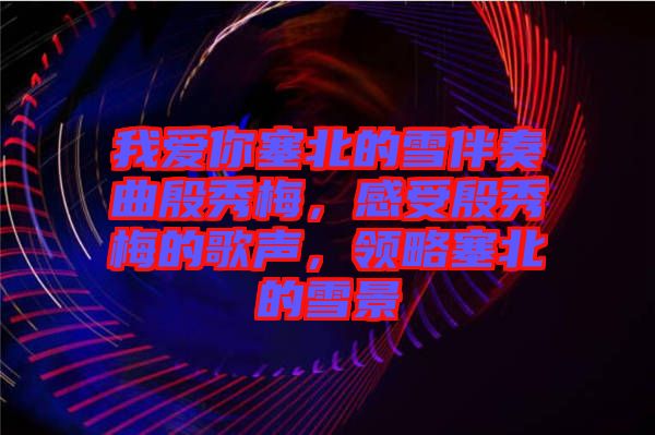 我愛你塞北的雪伴奏曲殷秀梅，感受殷秀梅的歌聲，領略塞北的雪景