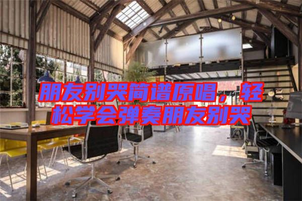 朋友別哭簡譜原唱，輕松學會彈奏朋友別哭