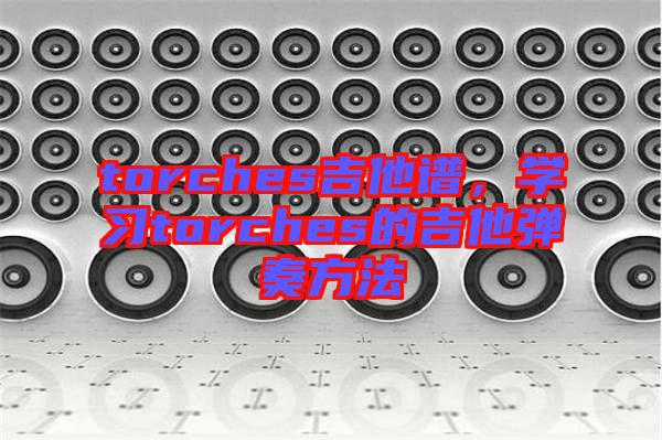 torches吉他譜，學(xué)習(xí)torches的吉他彈奏方法