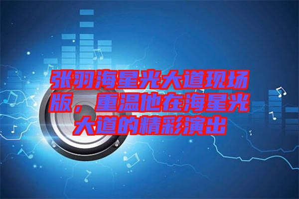 張羽海星光大道現場版，重溫他在海星光大道的精彩演出