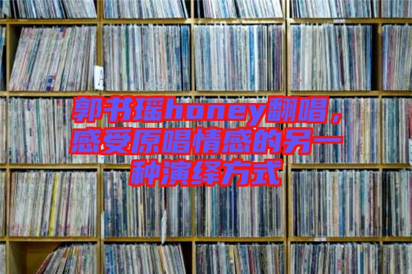 郭書瑤honey翻唱，感受原唱情感的另一種演繹方式