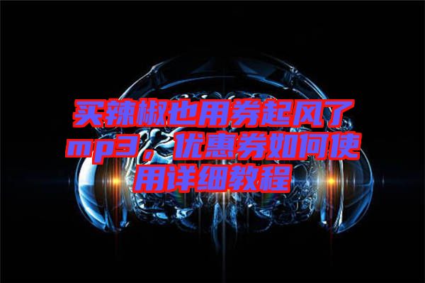 買辣椒也用券起風(fēng)了mp3，優(yōu)惠券如何使用詳細教程