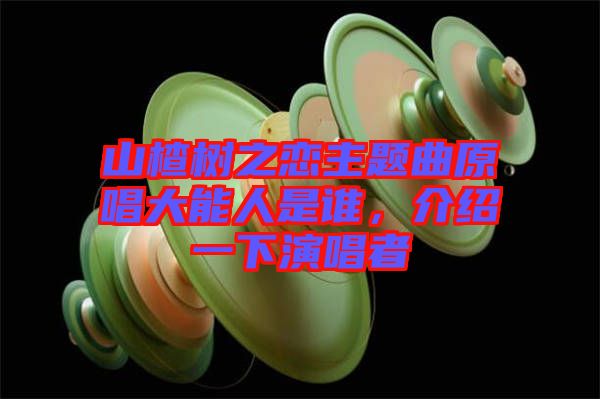 山楂樹之戀主題曲原唱大能人是誰，介紹一下演唱者