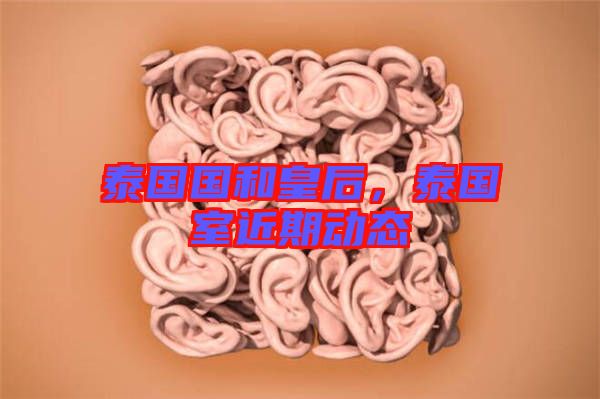 泰國國和皇后，泰國室近期動(dòng)態(tài)