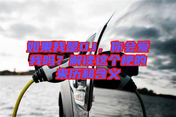 如果我是DJ，你會(huì)愛我嗎？解讀這個(gè)梗的來歷和含義