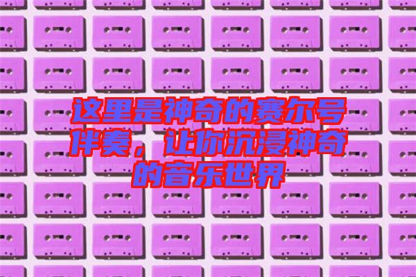 這里是神奇的賽爾號(hào)伴奏，讓你沉浸神奇的音樂(lè)世界